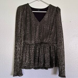 SIMPLY VERA VERA WANG Long Sleeve Party Dressing